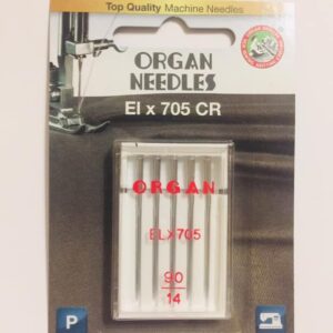 Иглы для хромированного оверлока Organ ELx705 CR PB №90